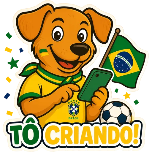 Sticker Tô Criando Copa Preview