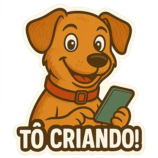 Sticker Tô Criando Preview
