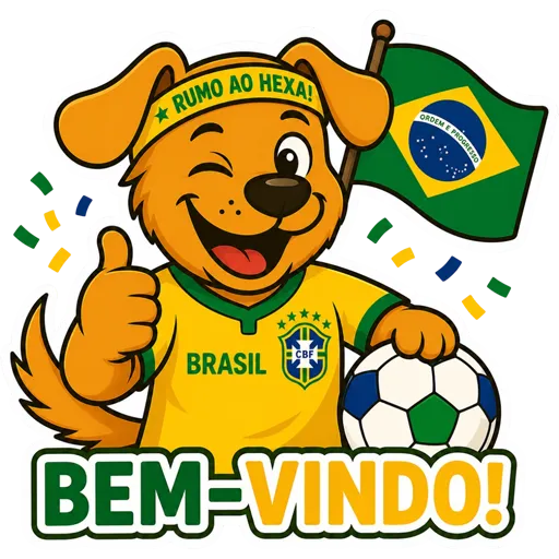 Sticker Bem-Vindo Copa Preview